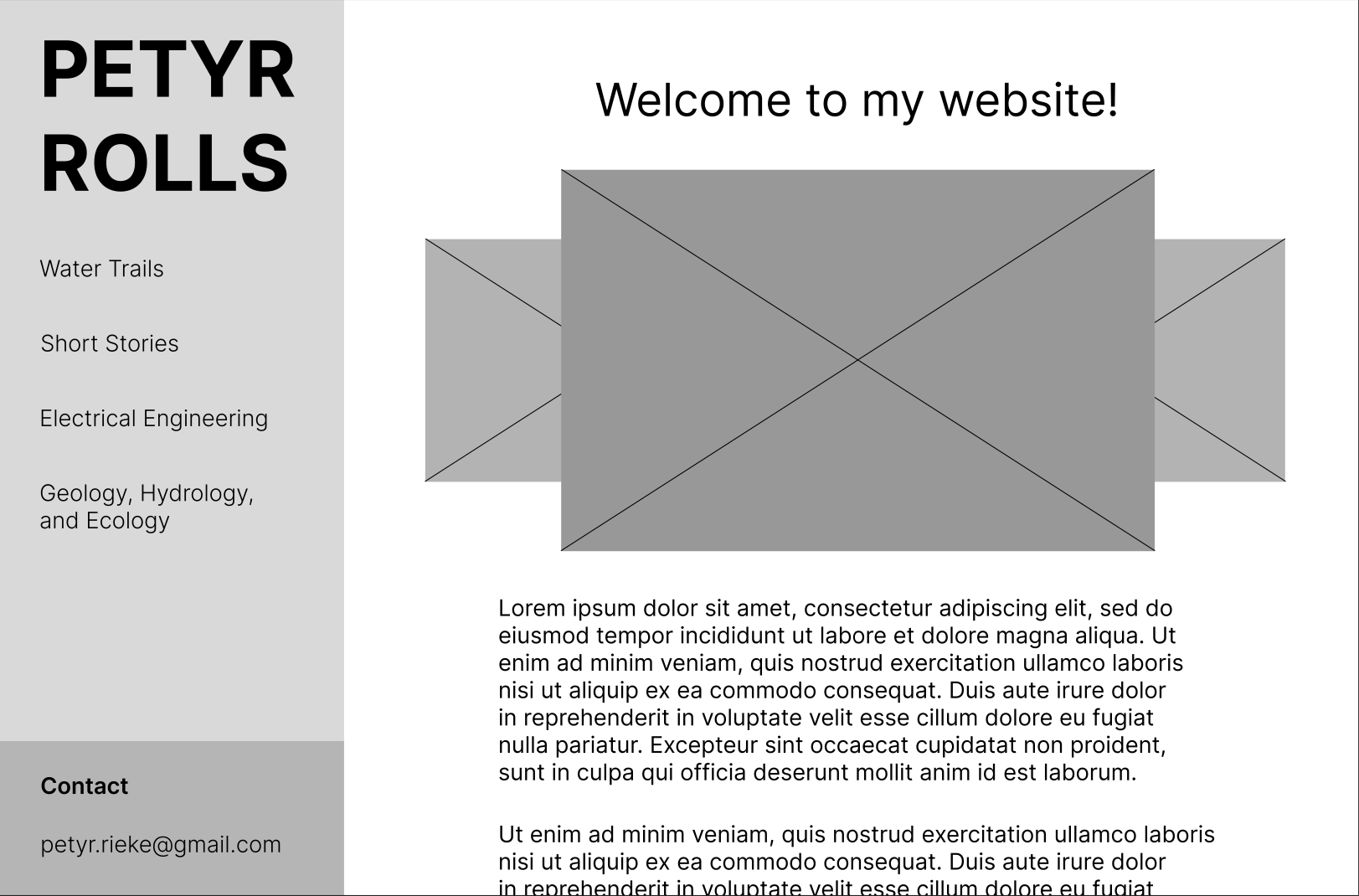 Wireframe 1